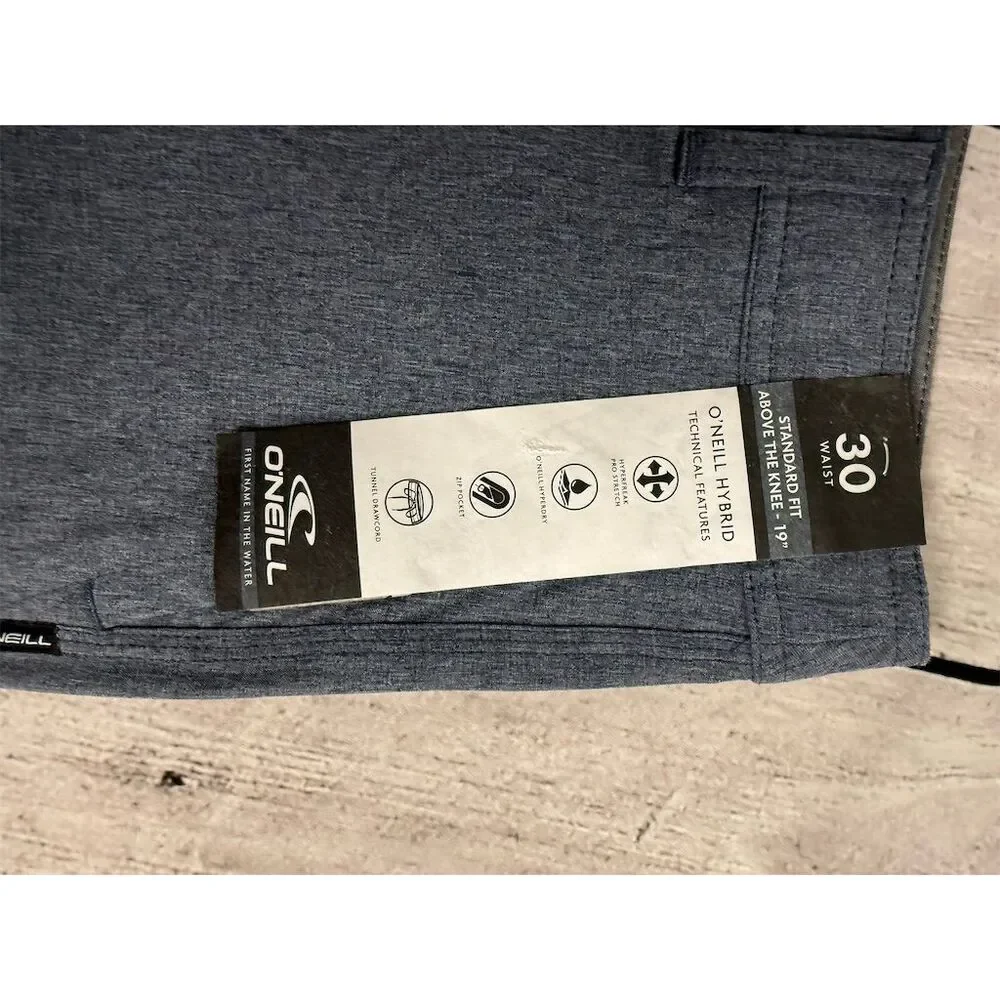 O'Neill Men's Hybrid  Shorts Size 30 Blue Casual Chino Summer Trendy - Picture 2 of 10